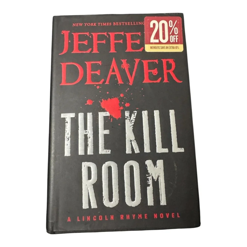 The Kill Room by Jeffery Deaver - Lincoln Rhyme Novel - First Edition Hardcover